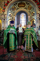 Выпуск Библейско-богословских курсов в Троицком соборе города Щёлково