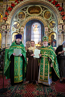 Выпуск Библейско-богословских курсов в Троицком соборе города Щёлково