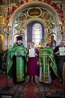 Выпуск Библейско-богословских курсов в Троицком соборе города Щёлково