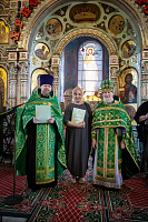 Выпуск Библейско-богословских курсов в Троицком соборе города Щёлково