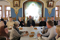 Паломничество директоров Орехово-Зуевских школ в Свято-Троицкую Сергиеву Лавру