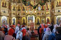 Архиерейское богослужение в Богородицерождественском соборе Орехово-Зуева