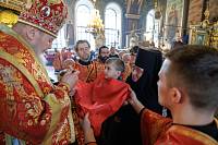 Архиерейское богослужение в Богородицерождественском соборе Орехово-Зуева