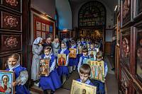 Архиерейское богослужение в Богородицерождественском соборе Орехово-Зуева