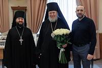 Архиерейское богослужение в Богородицерождественском соборе Орехово-Зуева