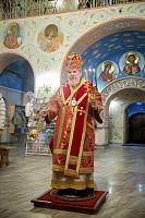 Архиерейское богослужение в Ксениевском храме деревни Медвежьи Озёра