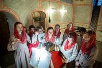 Архиерейское богослужение в Ксениевском храме деревни Медвежьи Озёра