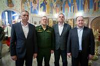 Архиерейское богослужение в Ксениевском храме деревни Медвежьи Озёра