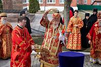 Божественная литургия в Светлый Понедельник в Коломне