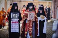 Пасхальное посещение Покровско-Васильевского мужского монастыря 