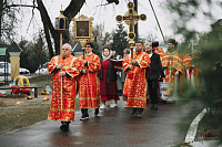 Соборное богослужение в Никольском храме г. Лосино-Петровский