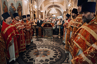 Соборное богослужение в Никольском храме г. Лосино-Петровский