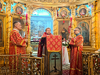 Соборное богослужение в Никольском храме г. Лосино-Петровский