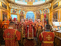 Соборное богослужение в Никольском храме г. Лосино-Петровский
