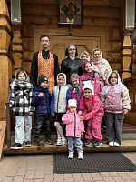 Дошколята в Неопалимовском храме Балашихи