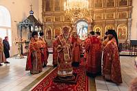 Архиерейское богослужение в Никитском Бывалинском женском монастыре
