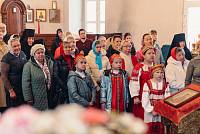 Архиерейское богослужение в Никитском Бывалинском женском монастыре