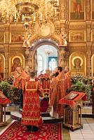 Архиерейское богослужение в Никитском Бывалинском женском монастыре