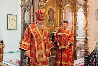 Архиерейское богослужение в Никитском Бывалинском женском монастыре