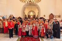 Архиерейское богослужение в Никитском Бывалинском женском монастыре