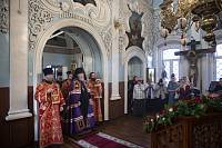 Архиерейское богослужение в Николо-Архангельском храме Балашихи 