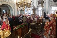 Архиерейское богослужение в Николо-Архангельском храме Балашихи 