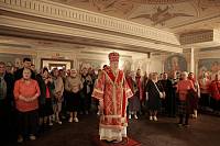 Освящение Сергиевского крестильного храма в Электростали 