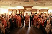 Освящение Сергиевского крестильного храма в Электростали 