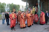 Великое освящение Георгиевского храма посёлка Загорянский