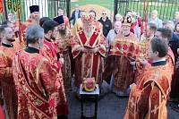 Великое освящение Георгиевского храма посёлка Загорянский