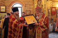 Великое освящение Георгиевского храма посёлка Загорянский