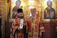Великое освящение Георгиевского храма посёлка Загорянский