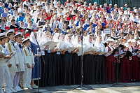 Ликино-Дулёвцы в составе Всероссийского детского Победного хора