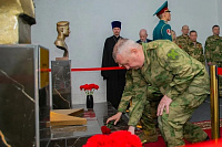 Открытие мемориала памяти в дивизии имени Дзержинского