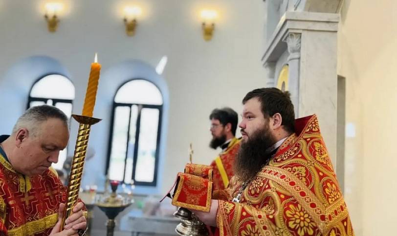 Престольный праздник в Георгиевском храме города Павловский Посад