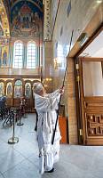Предстоятель Русской Церкви освятил Вознесенский храм в подмосковной Электростали