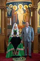 Предстоятель Русской Церкви освятил Вознесенский храм в подмосковной Электростали