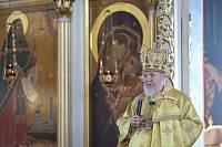 Архиерейское богослужение в Богоявленском соборе Ногинска