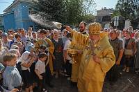 Архиерейское богослужение в Богоявленском соборе Ногинска