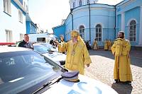 Архиерейское богослужение в Богоявленском соборе Ногинска