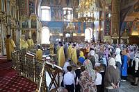 Архиерейское богослужение в Богоявленском соборе Ногинска