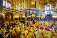 Патриаршее богослужение в Храме Христа Спасителя