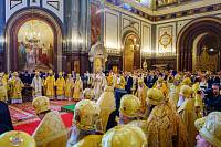 Патриаршее богослужение в Храме Христа Спасителя