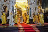 Патриаршее богослужение в Храме Христа Спасителя