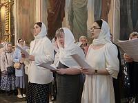 Архиерейское богослужение и первое собрание матушек в Лосино-Петровском благочинии