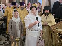 Архиерейское богослужение и первое собрание матушек в Лосино-Петровском благочинии