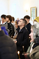 Молебен перед началом экзаменов для выпускников в Электрогорске
