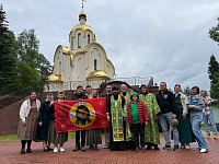 Престольный праздник в Троицком соборе города Щёлково
