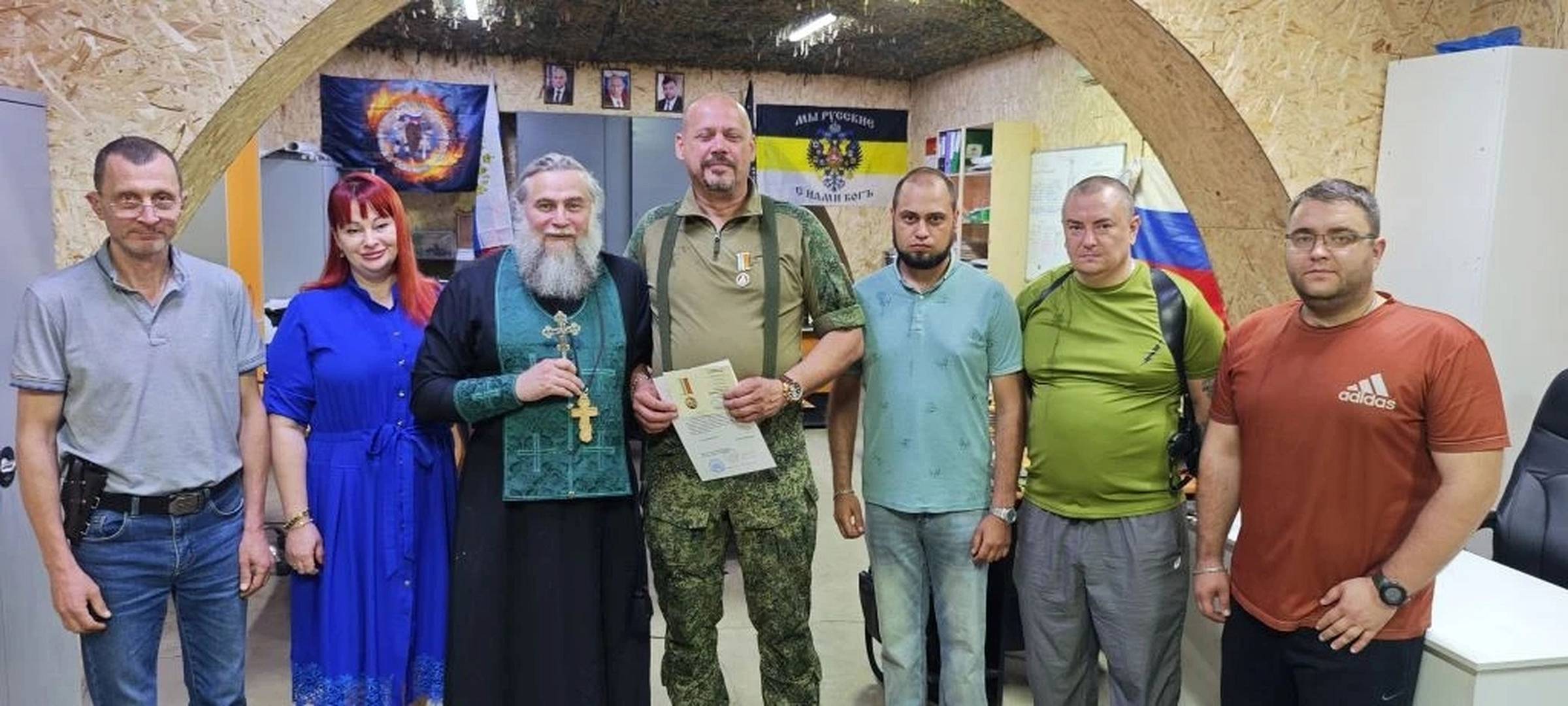 Награждение в Саввино