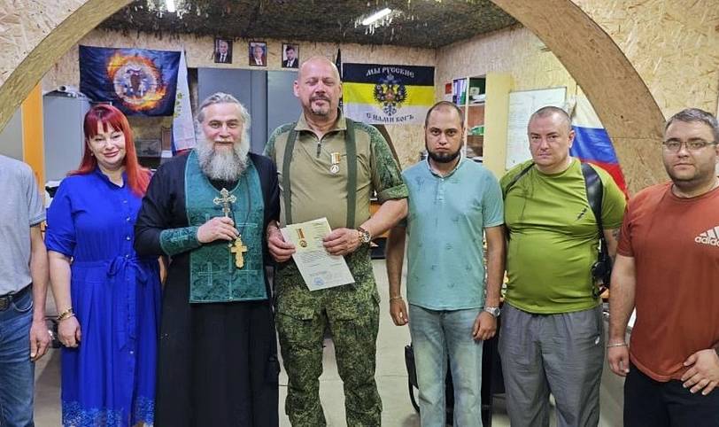 Награждение в Саввино
